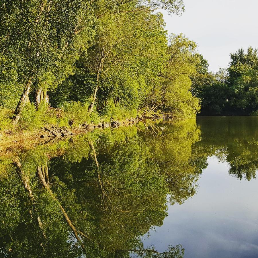 Chalet "Waldhauszeit" Am See Mücke Esterno foto