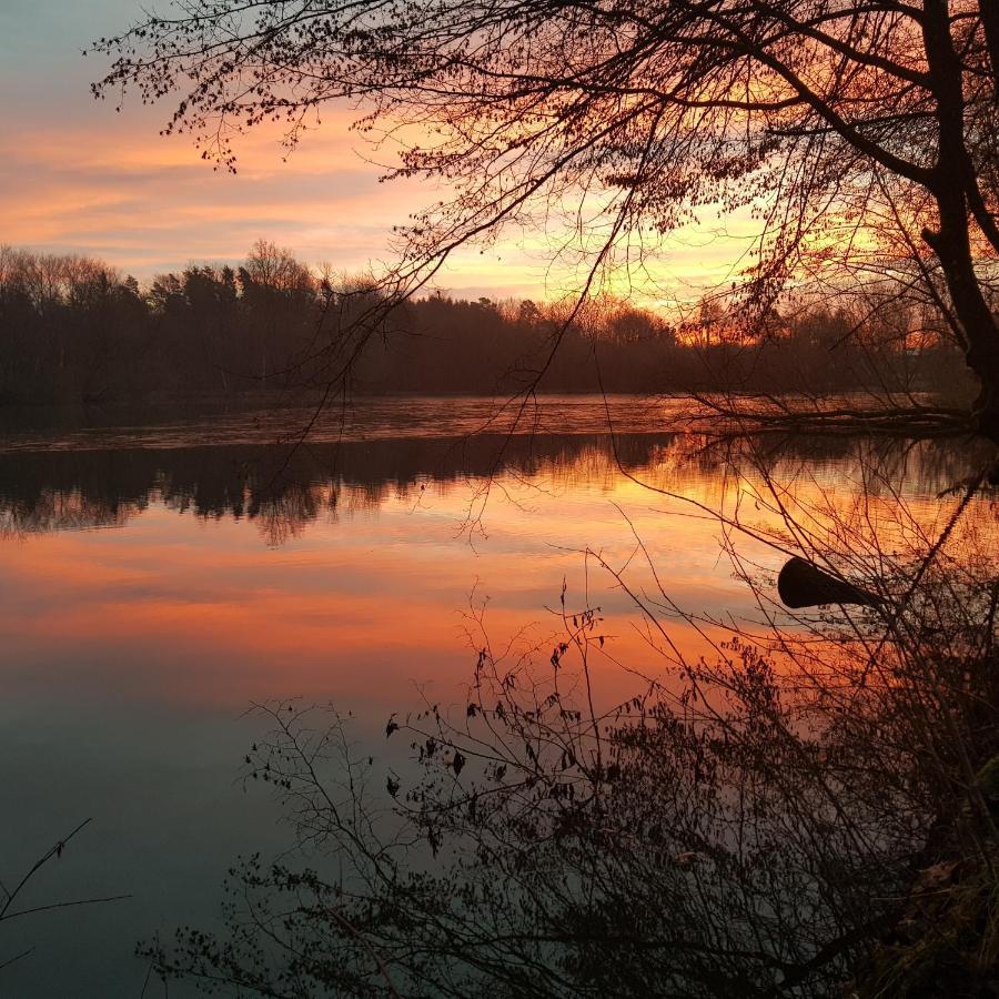 Chalet "Waldhauszeit" Am See Mücke Esterno foto